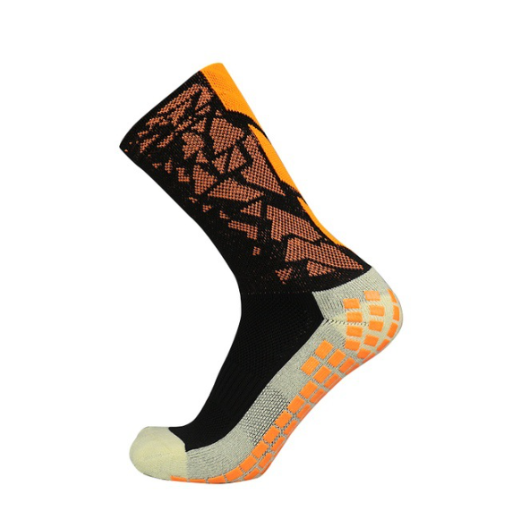 Men's Soccer Socks Mid-Calf Professional Thickened Towel Sole Mid-Calf Socks Anti-Slip Soccer Socks Durable Long Socks