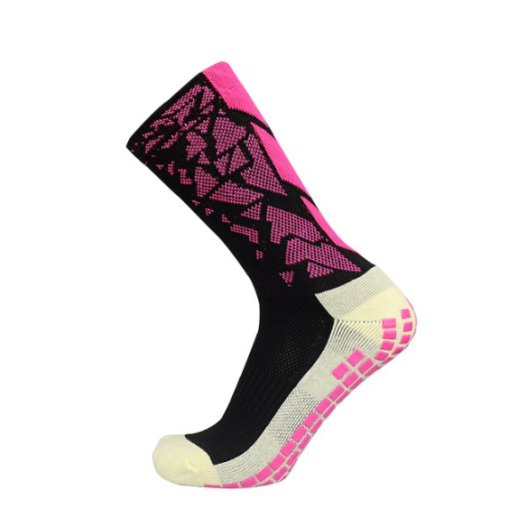 Men's Soccer Socks Mid-Calf Professional Thickened Towel Sole Mid-Calf Socks Anti-Slip Soccer Socks Durable Long Socks