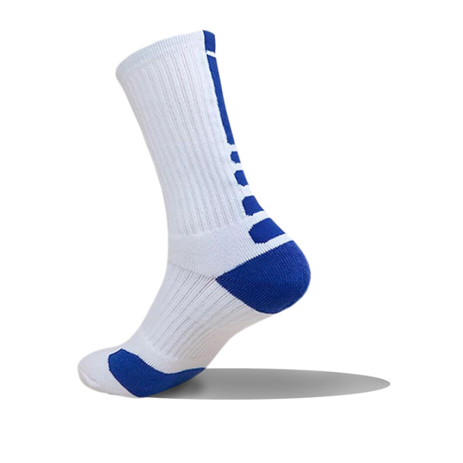 Professional basketball socks men's short, medium, long, thick towel bottom elite socks outdoor running men's sweat absorbing sports socks（5 pairs）