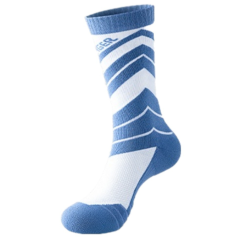 white with blue