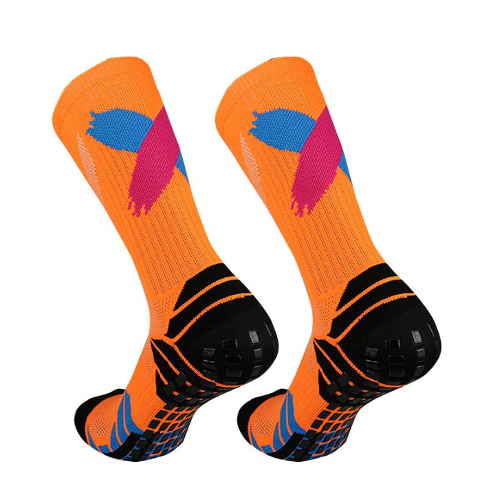 Men's socks, men's outdoor hiking and mountaineering socks, short and medium tube women's basketball socks, sweat absorbing towel bottom shock-absorbing sports socks（3 pairs）