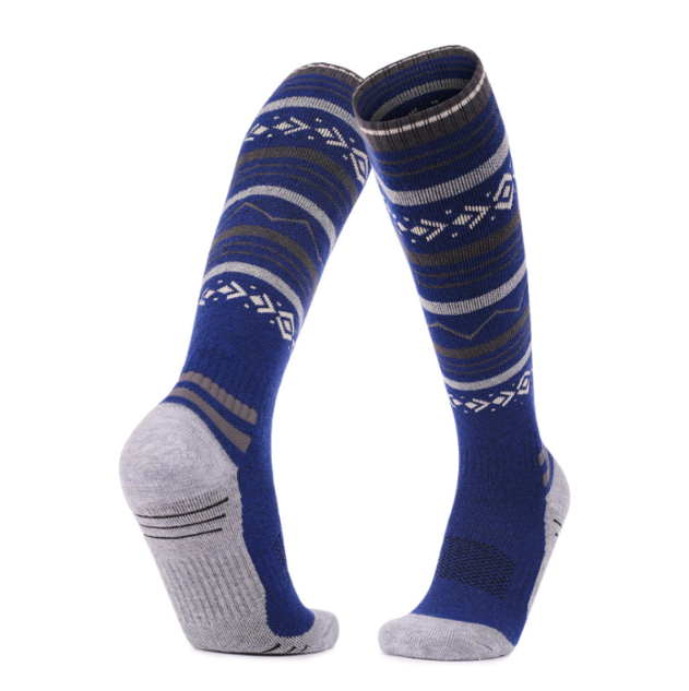 New Cotton Socks Merino Wool Men's Ski Socks Long Tube Outdoor Towel Bottom Thick Socks