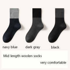 navy blue+dark gray+black(3 pairs)