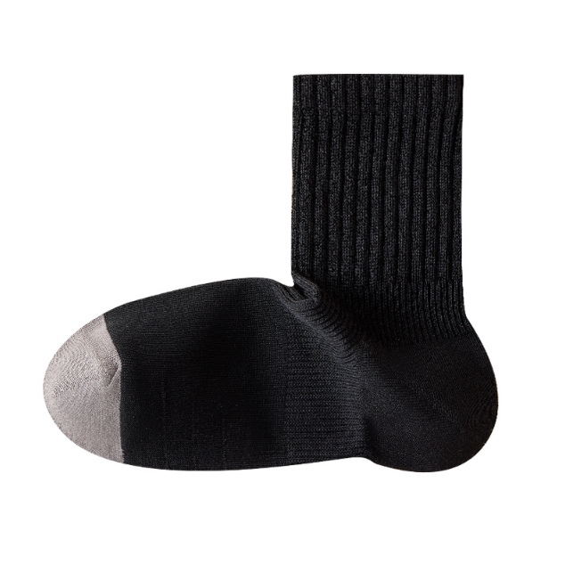 Australian cotton socks men's autumn and winter casual versatile mid tube socks 10 antibacterial and anti odor men's socks boneless and comfortable mid tube socks men（5 pairs）