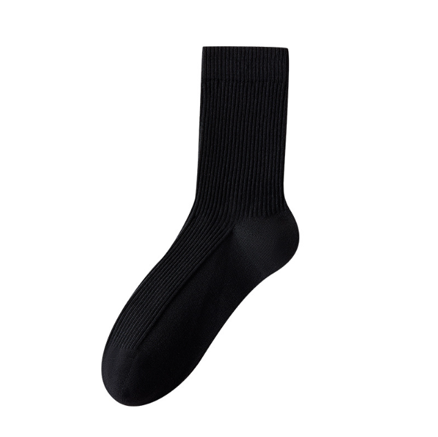 Men's socks sweat absorbing men's socks autumn and winter cotton midsole all season men's cotton socks men's combed cotton anti odor business(5 pairs)