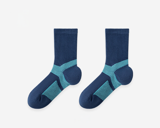 Professional basketball socks men's sweat absorbing towel bottom long socks summer mesh socks running training shock-absorbing professional sports socks（3 PAIRS)