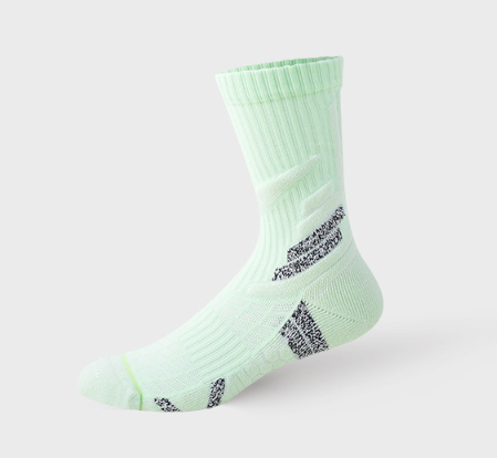 Men's Mid tube Practical Basketball Socks Towel Bottom Breathable Quick drying Sports Socks