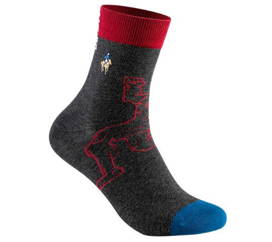 Socks men's mid tube trendy men's cotton socks autumn and winter anti odor men's socks（5 PAIRS）