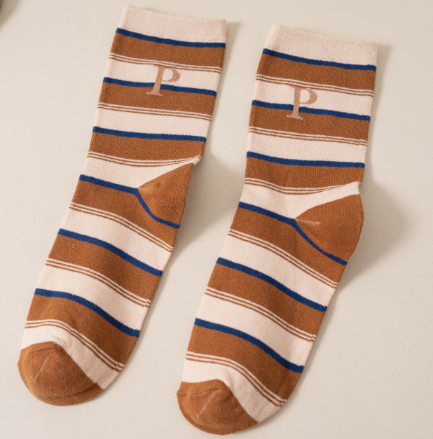 Thick men's solid color cotton socks in autumn and winter, college style high elastic mid tube sports socks(5 PAIRS）