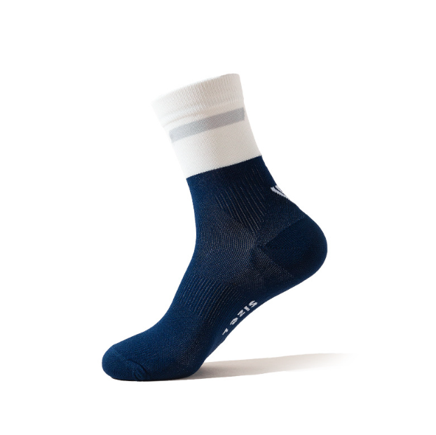Men's Sports Socks, Cycling Socks, Road Cycling Socks, Durable Split-Cushion Sweat-Wicking Training Socks, Running Sock(5 PAIRS)