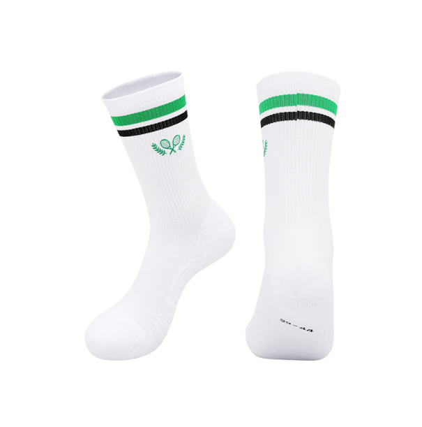 Autumn and Winter Professional Tennis Socks Anti slip Thick Breathable Towel Bottom Sports Socks for Men and Women, Practical Mid tube Socks Wholesale（3 pairs）