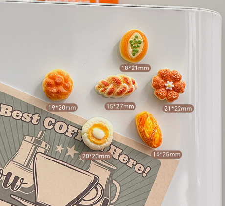 Refrigerator sticker cute magnetic sticker mini simulation food decoration