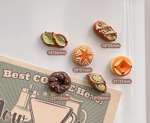 Refrigerator sticker cute magnetic sticker mini simulation food decoration