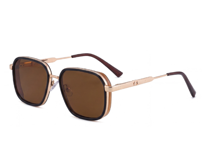New European and American Fashion Box Sunglasses Men's Metal Legs Outdoor Versatile Sunscreen Sunglasses