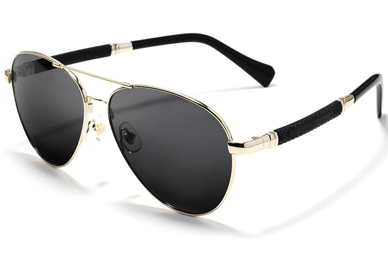 Men's polarized sunglasses for outdoor sun protection and UV protection while driving