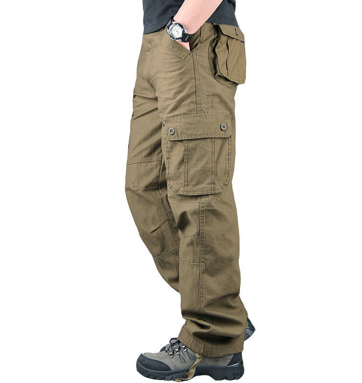 Overseas workwear pants men's multi pocket pants new men's casual loose men's pants labor protection pants