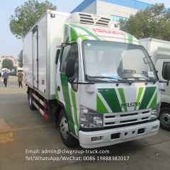 isuzu 4 ton refrigerated truck