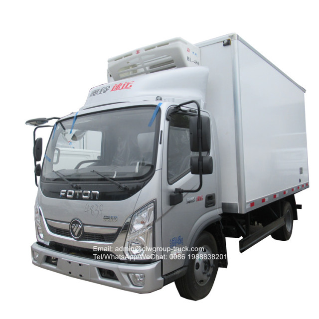 Foton thermo king freezer truck