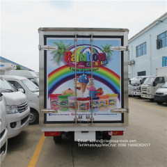 Foton right hand drive 1 ton refrigerated truck