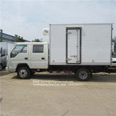 foton double cabin 3.5tons small reefer truck
