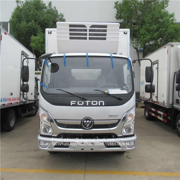 Foton thermo king freezer truck