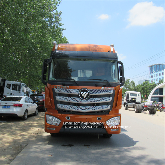 foton 12 wheeler 9.6m van refrigerator vehicle 25 ton