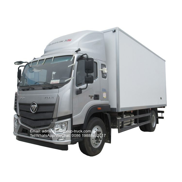 fiberglass cargo truck box diesel refrigerated van