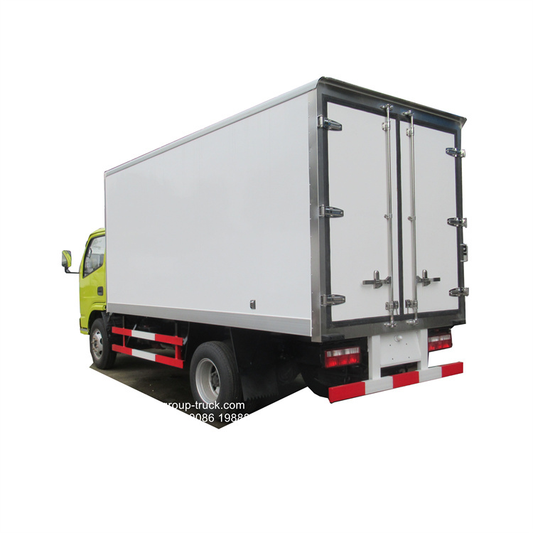 dongfeng right hand drive cooling box truck