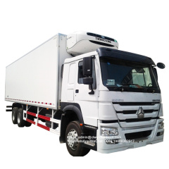 sinotruk 10 wheeler 20tons refrigerator cooling van