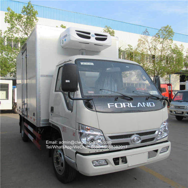 Foton frozen fish transport truck