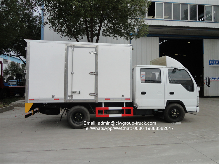 isuzu 3t refrigerator cooling van