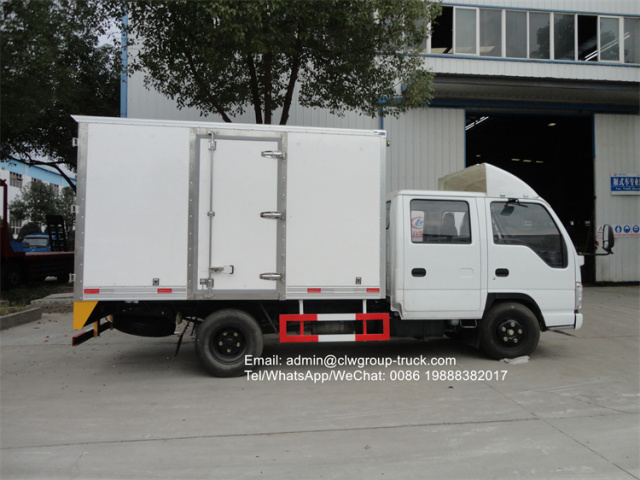 isuzu 3t refrigerator cooling van