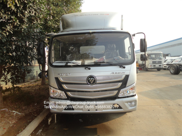 foton ice cream trucks reefer truck 6tons