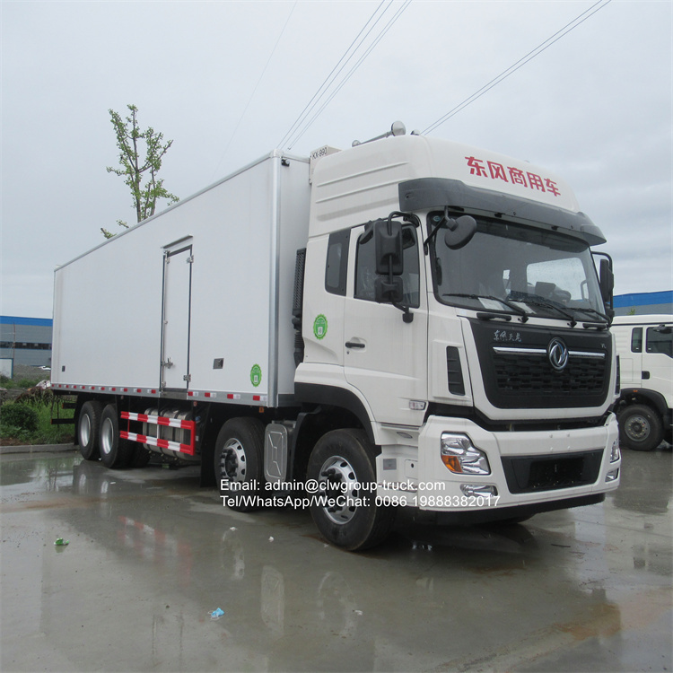 dongfeng 310hp 30tons 9 mts refrigerated truck