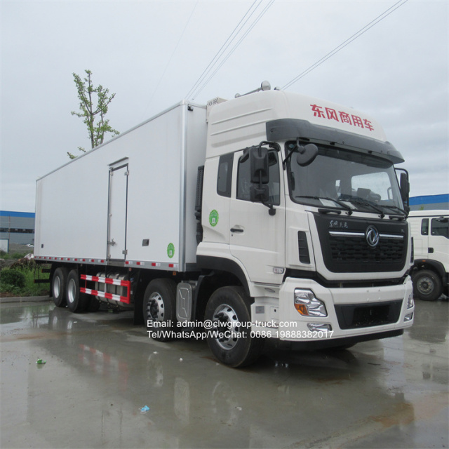 dongfeng 310hp 30tons 9 mts refrigerated truck