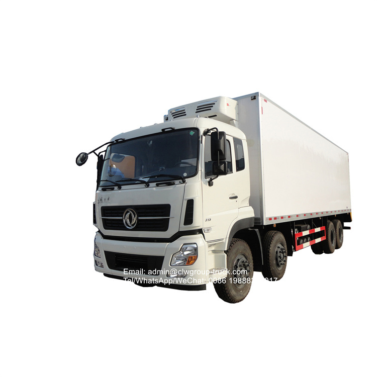 dongfeng 310hp 30tons 9 mts refrigerated truck