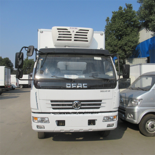 dongfeng 120hp cold storage truck