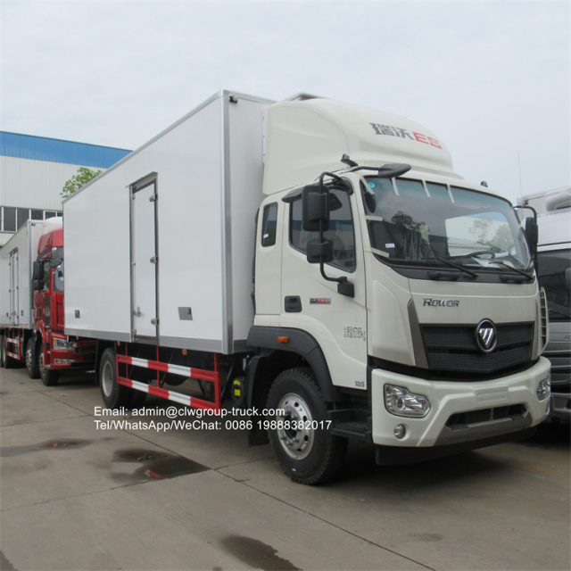 fiberglass cargo truck box diesel refrigerated van