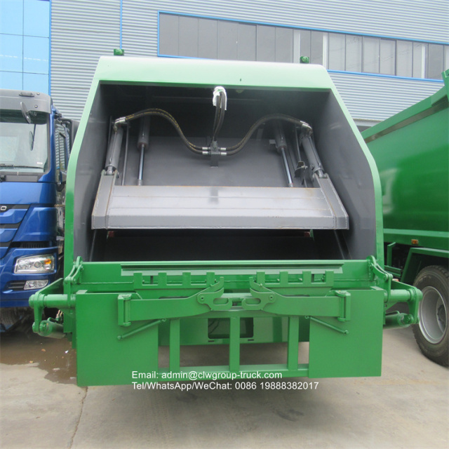 Isuzu 205hp 10m3 12m3 14m3 garbage compactor truck for sale