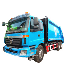 Foton 6x4 20m3 compactor garbage truck price
