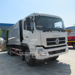 dongfeng new 10 wheeler 18m3 16m3 garbage compactor truck