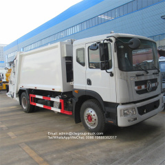 Dongfeng back loaded compression garbage truck
