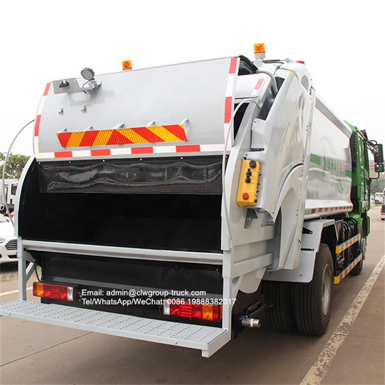 Shacman 15m3 rubbish collector vehicle