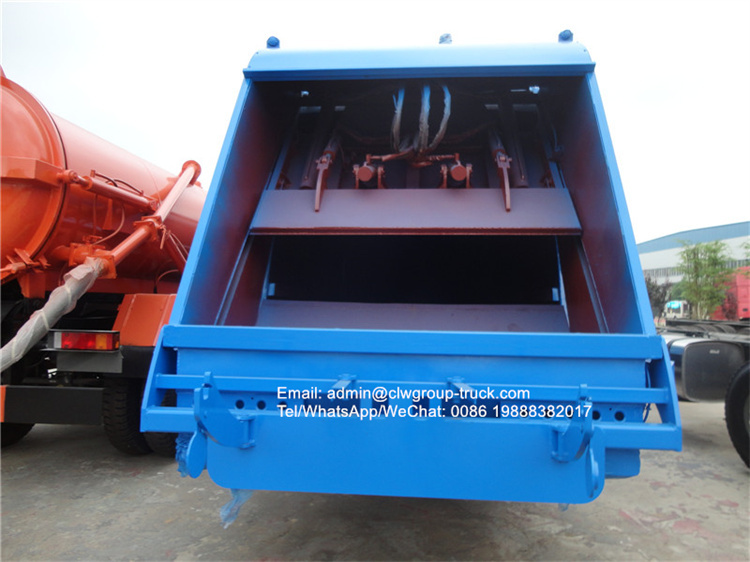 dongfeng 20cbm rear loaders trash compactor garbage truck