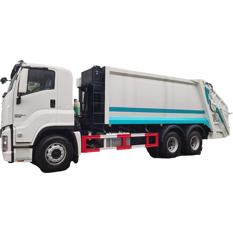 Isuzu 20tons waste bin compactor garbage truck