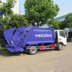 sinotruk howo 5tons 7m3 compactor refuse truck