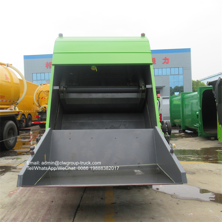 howo 18m3 waste compactor truck
