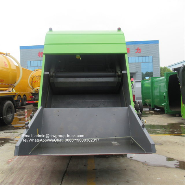 howo 18m3 waste compactor truck