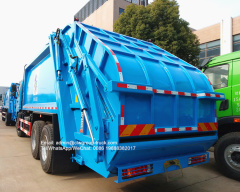 Foton 6x4 20m3 compactor garbage truck price