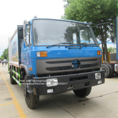 dongfeng 190hp 14m3 compressed garbage truck